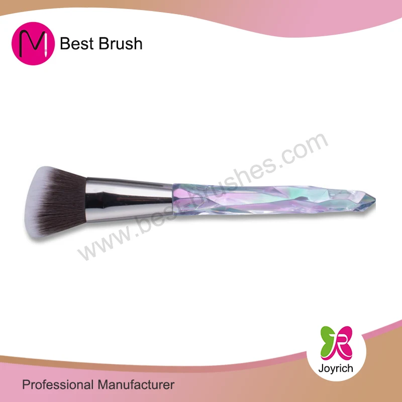 Cepillo de maquillaje de polvo angular