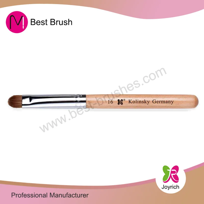 Pincel de uñas francés Kolinsky de madera natural